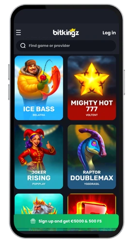 Bitkingz casino application